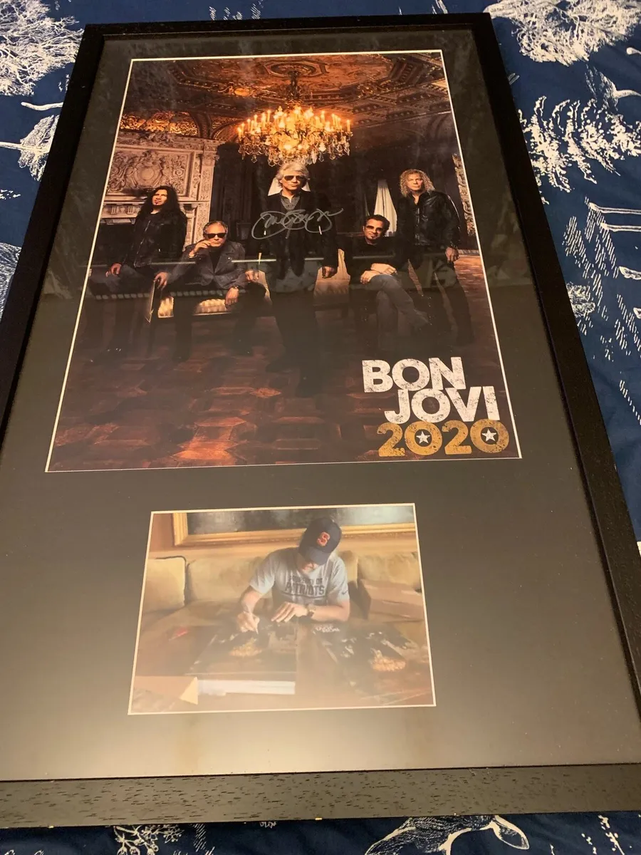 Bon Jovi signed - Image 1