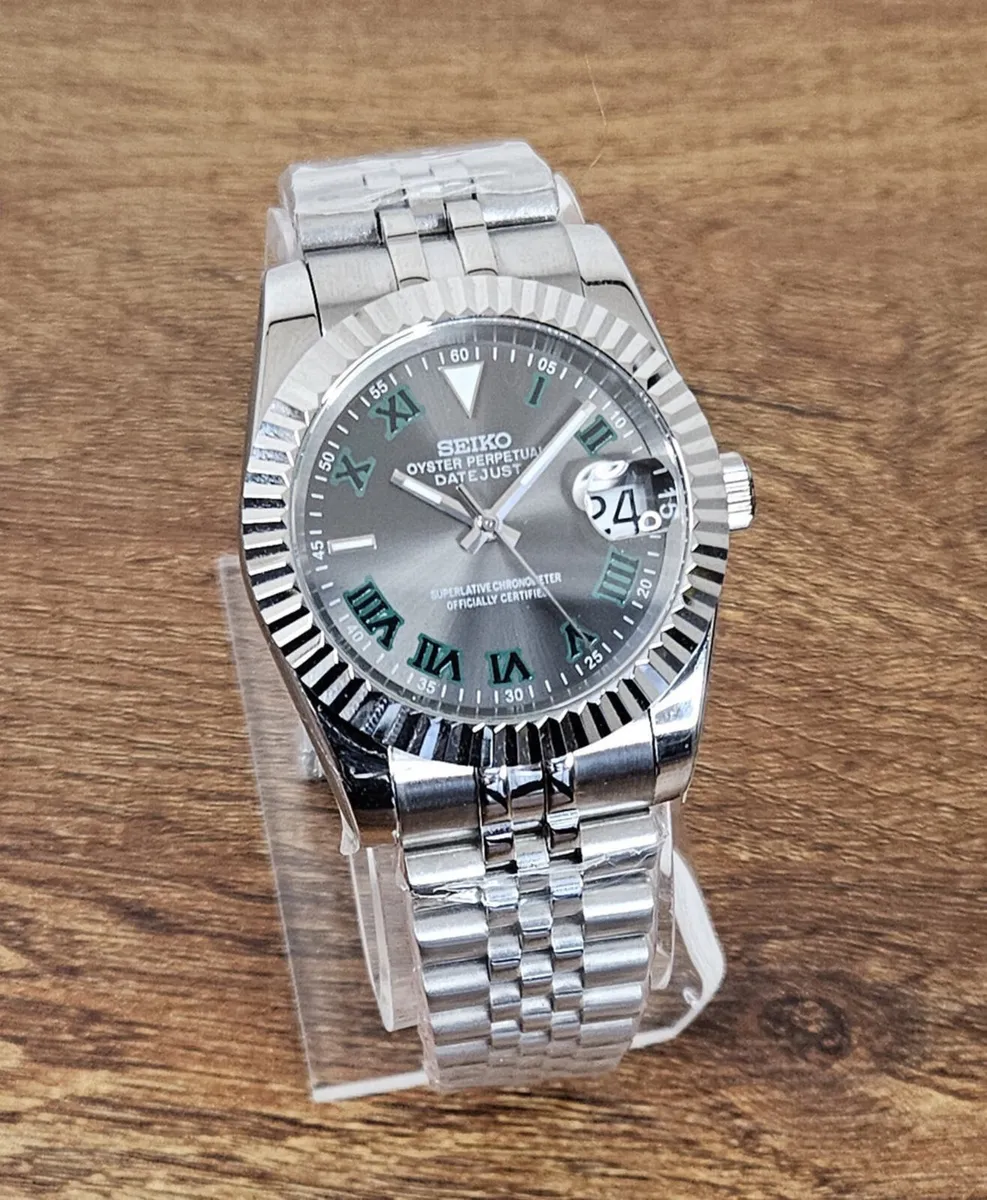 Seiko Wimbledon Datejust Mod Automatic Watch - Image 2
