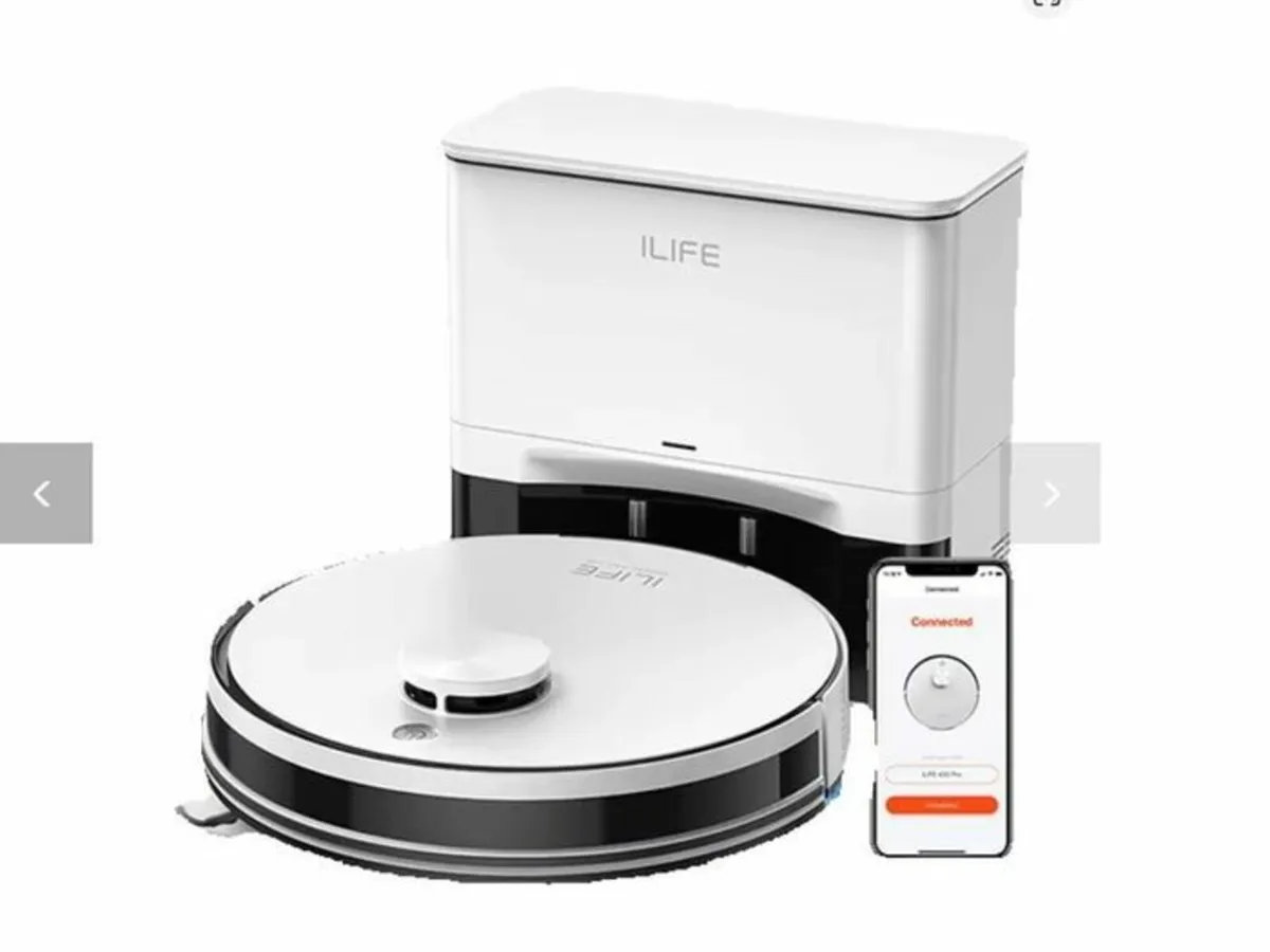 Robot Vacuum & Mop Combo 5000Pa Suction, Self-Empt - Image 1