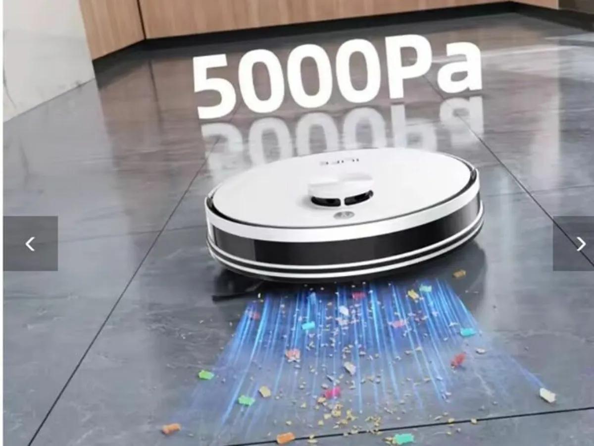 Robot Vacuum & Mop Combo 5000Pa Suction, Self-Empt - Image 3