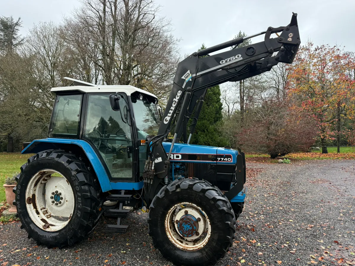 1992 Ford 7740 SL 12x12 40k €22495 No Vat - Image 1