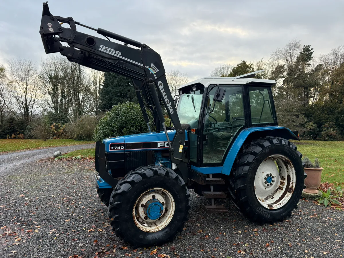 1992 Ford 7740 SL 12x12 40k €22495 No Vat - Image 2