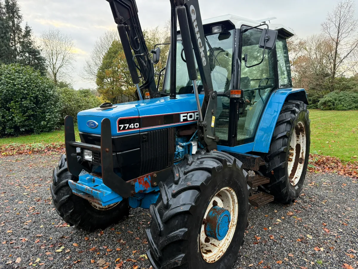 1992 Ford 7740 SL 12x12 40k €22495 No Vat - Image 4