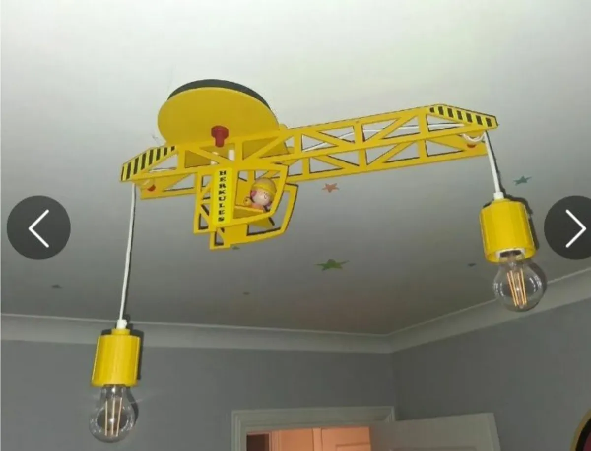 Boys bedroom light fixture - Image 3