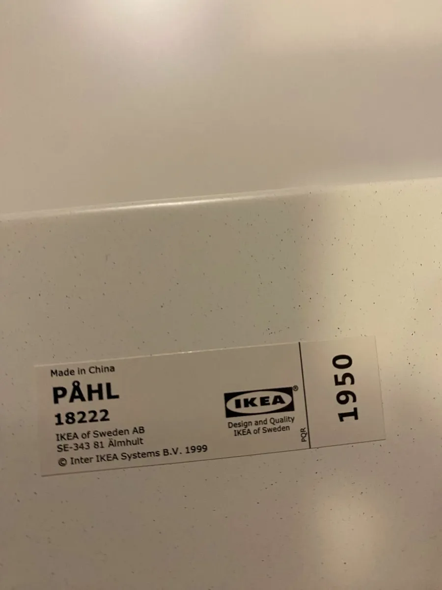 Kids Ikea desk and chair - Image 2