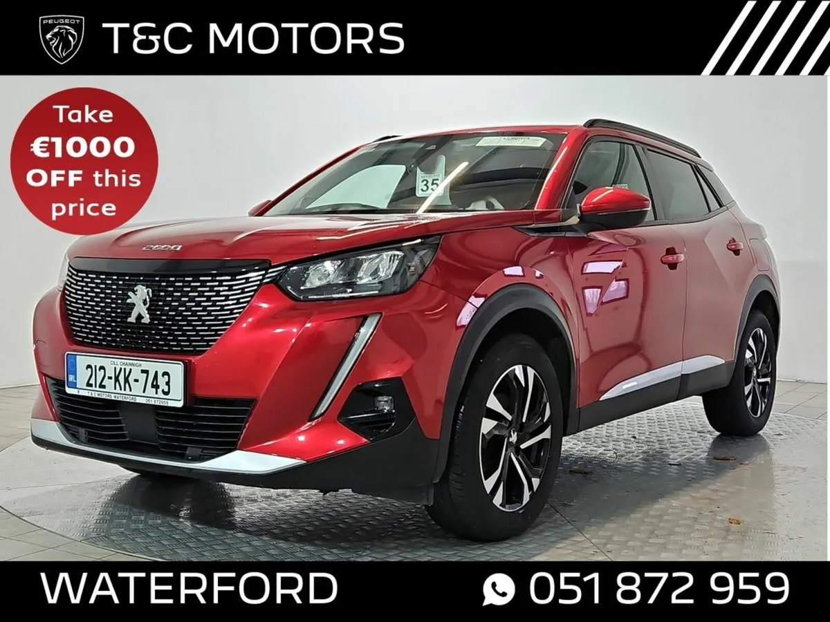 Peugeot 2008 1 Owner, Reversing Camera, Parking Se - Image 1