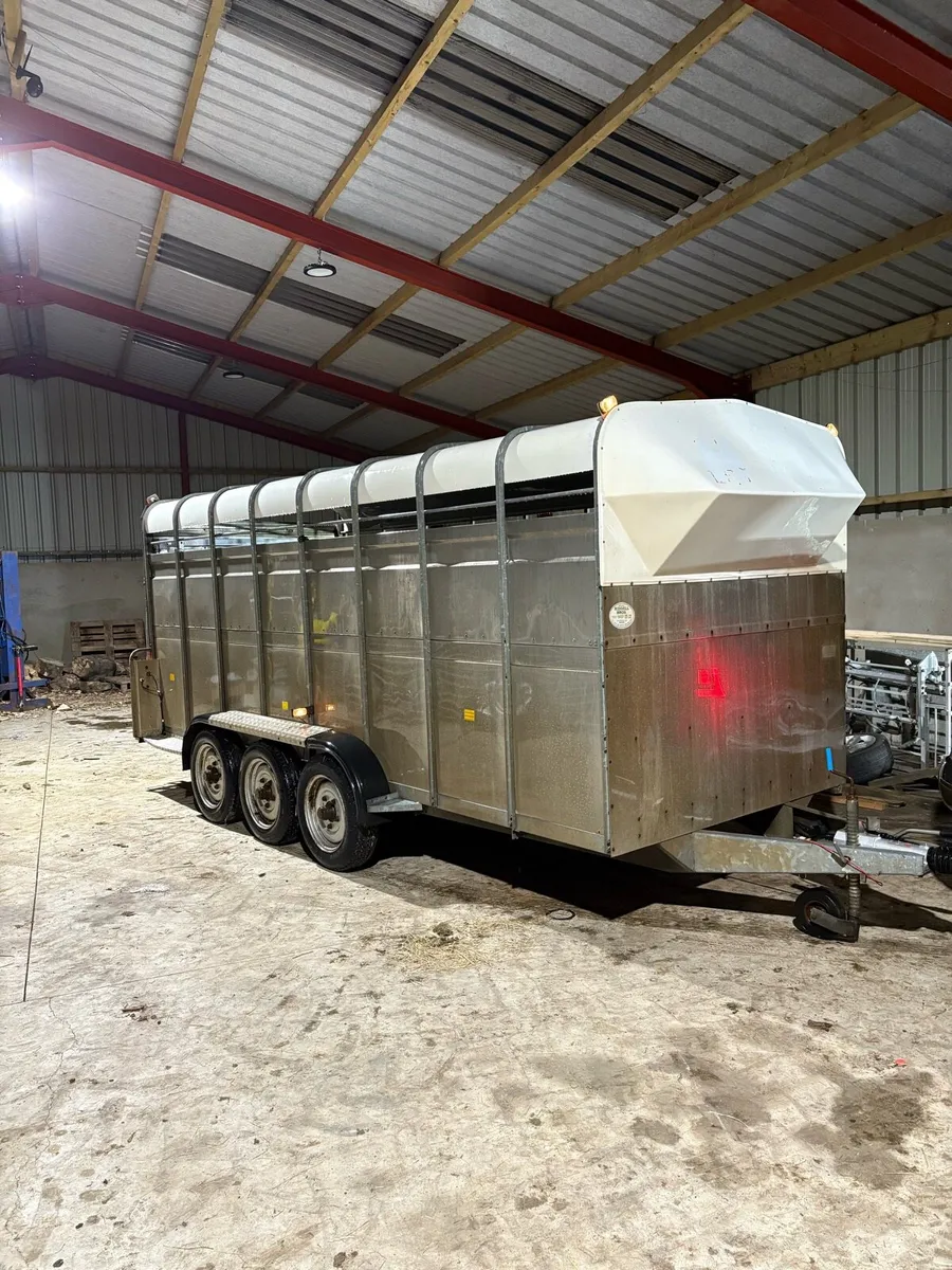 16ft hudson cattle trailer - Image 1