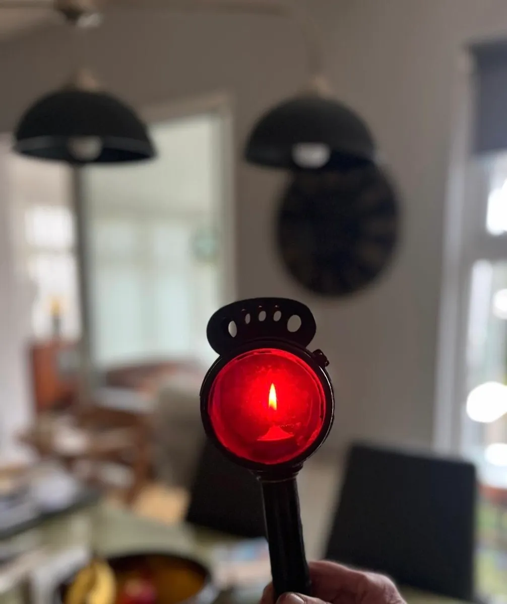 Antique Bicycle Candle Lamps - Image 4