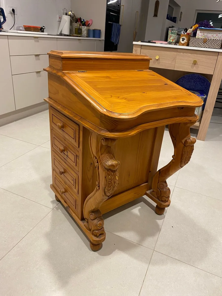 Wooden Desk - Image 1