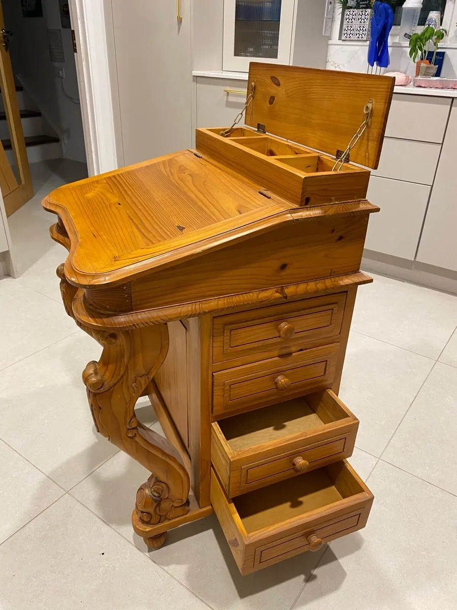 Wooden Desk - Image 2
