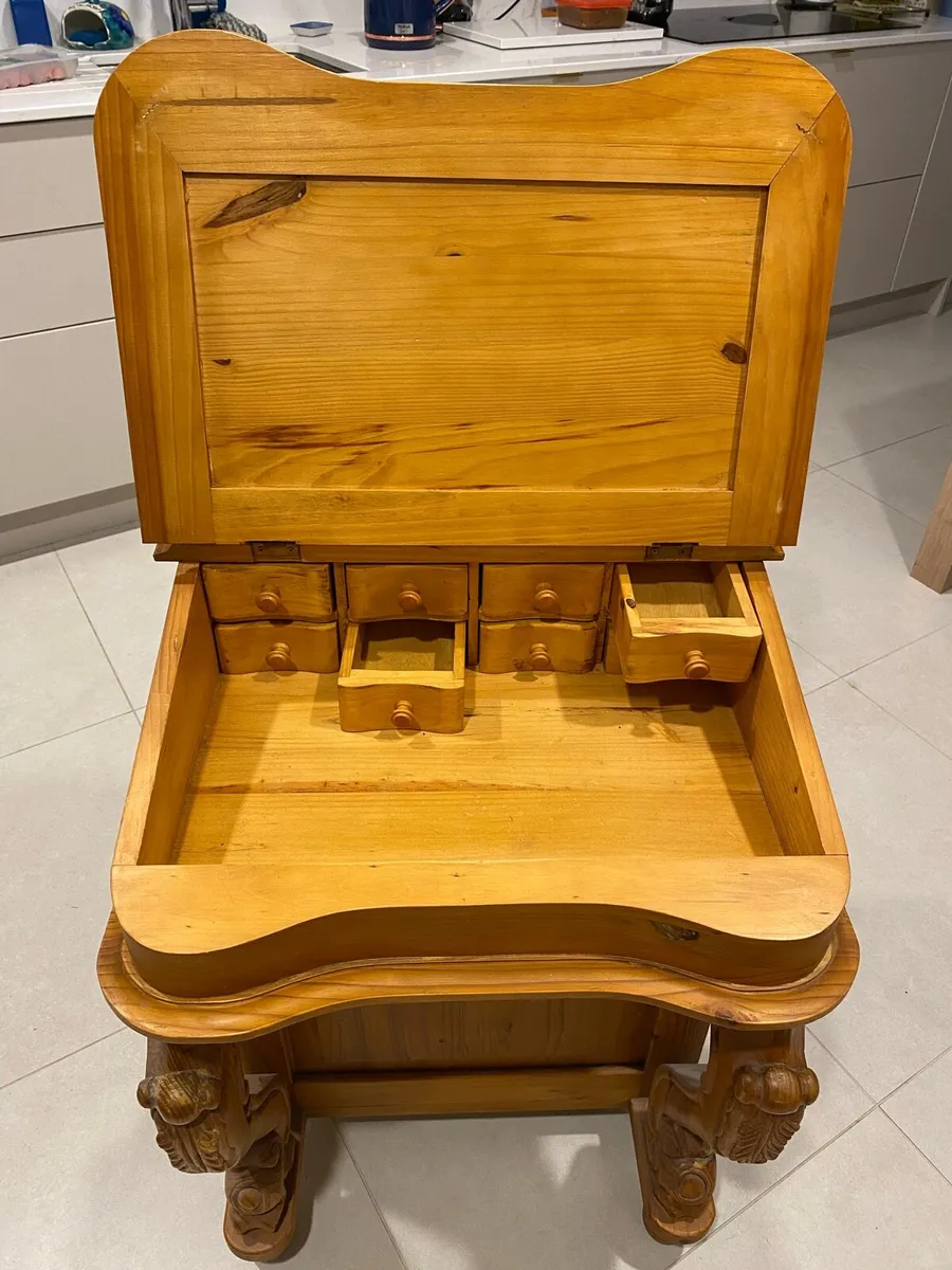 Wooden Desk - Image 3