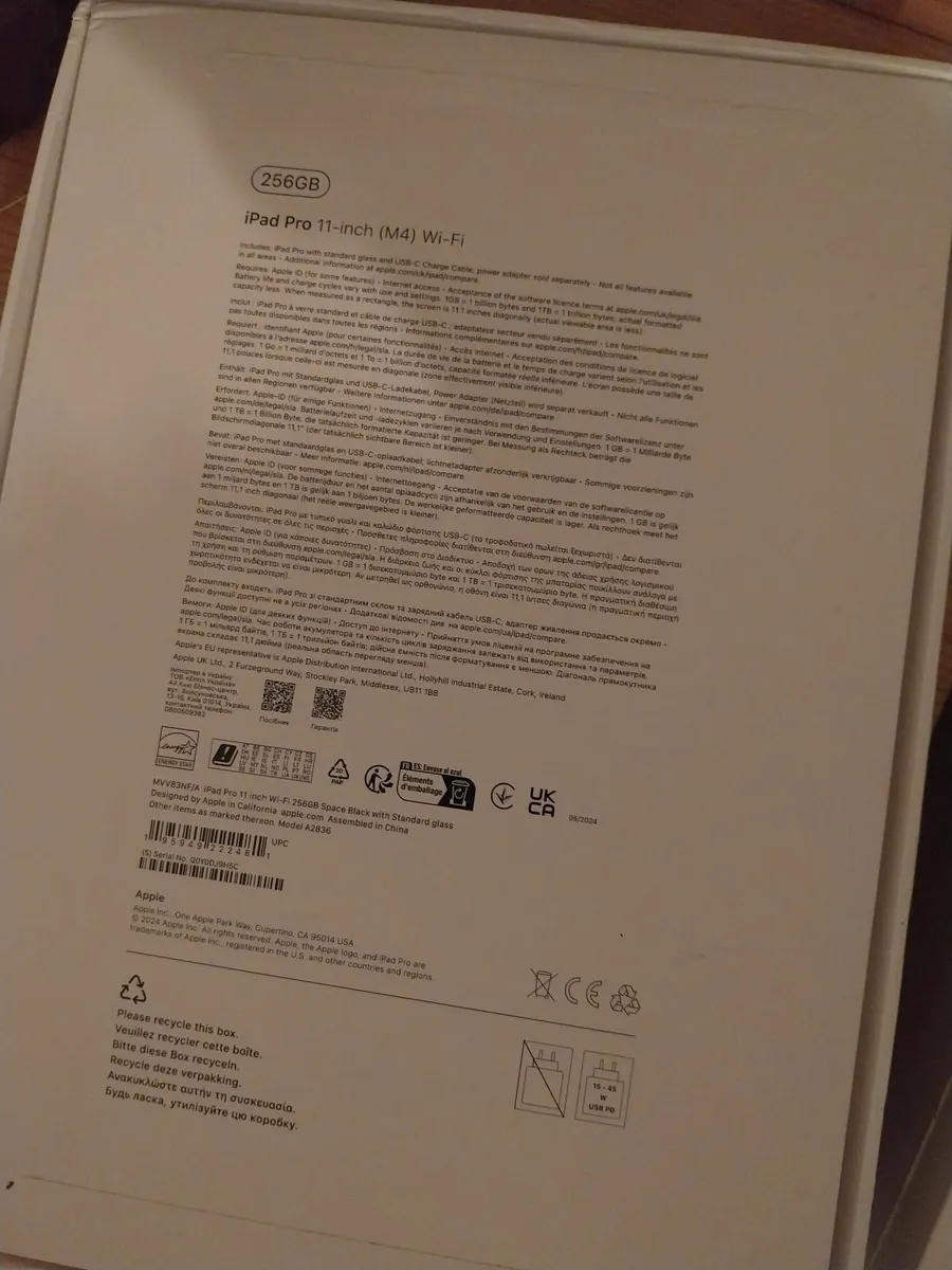 Apple ipad pro 11in M4 + apple pencil pro - Image 2