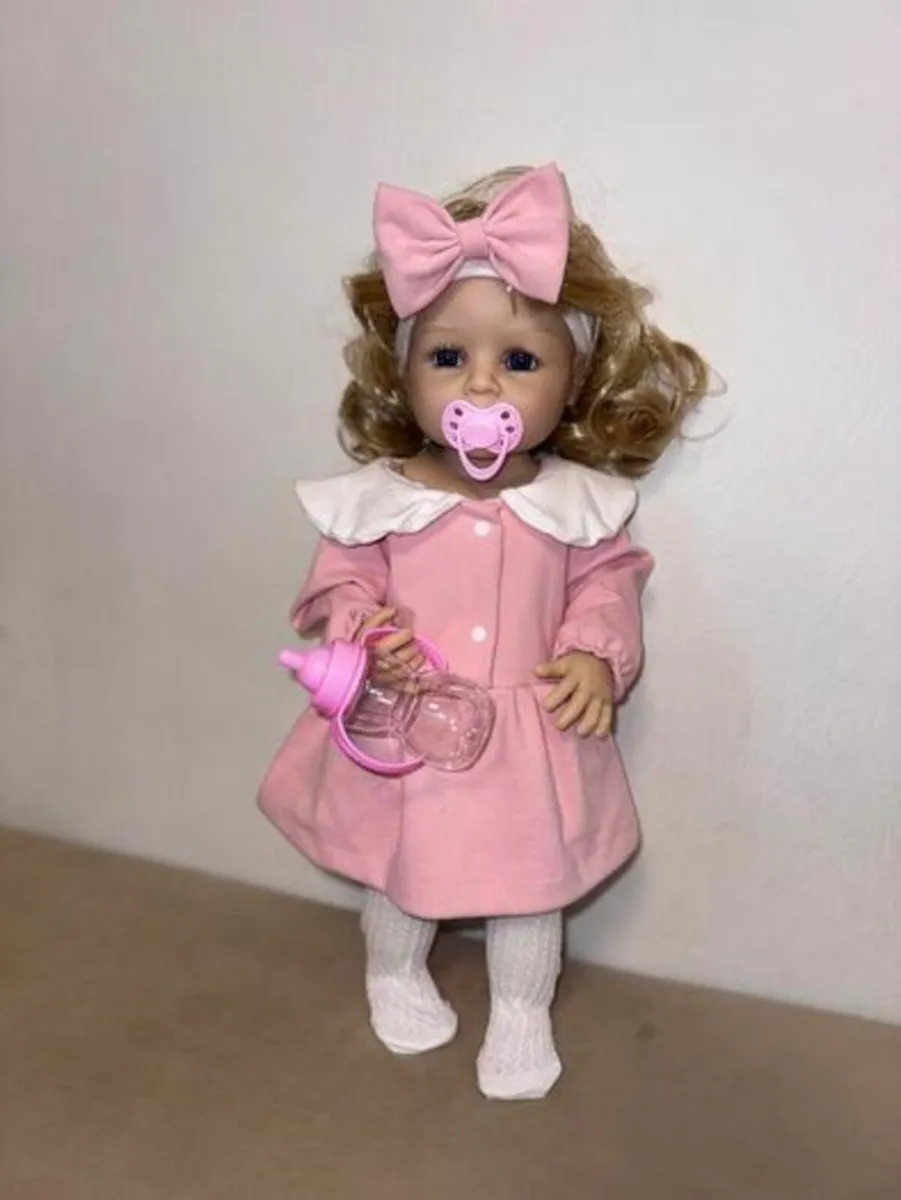 Interactive Reborn Baby Doll Girl Silicone Gravity - Image 4