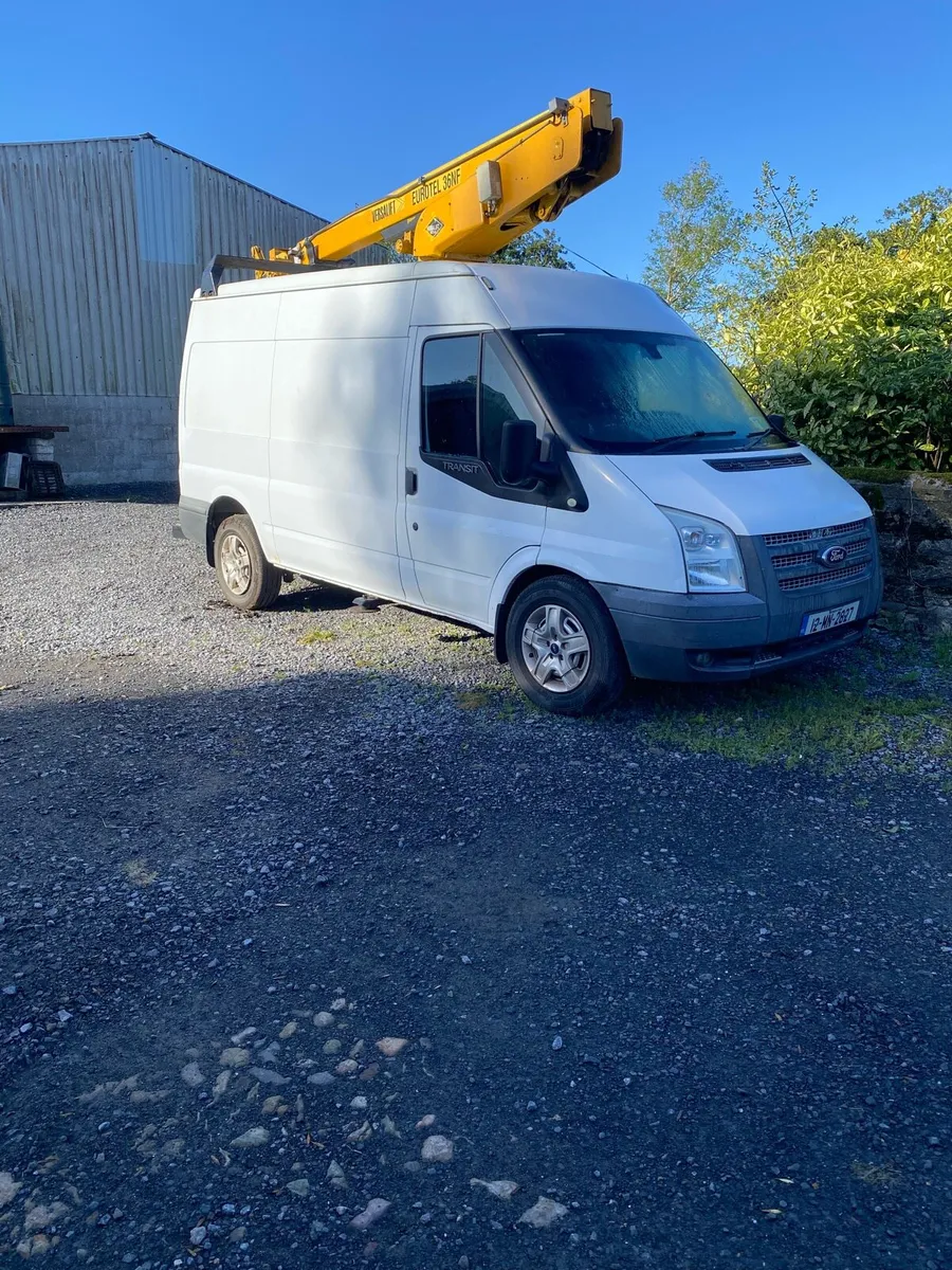 Transit van cherrypicker HIRE - Image 1