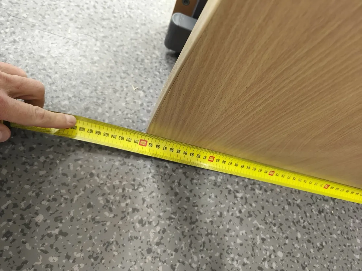 Office desk 160 x 100cm - Image 4