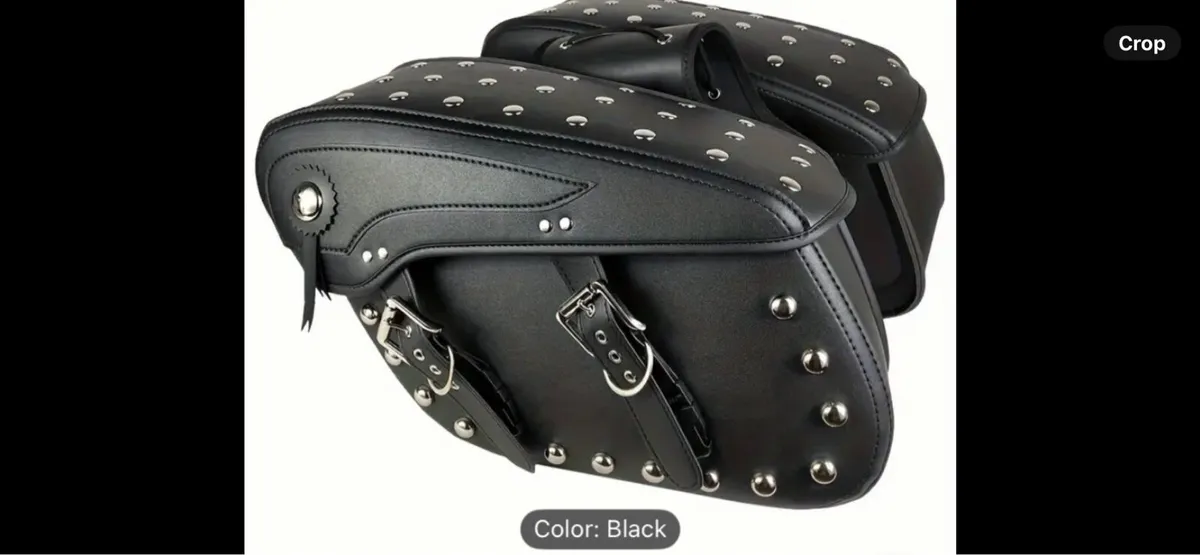 Beautiful Motorcycle Saddle Bags - Image 1