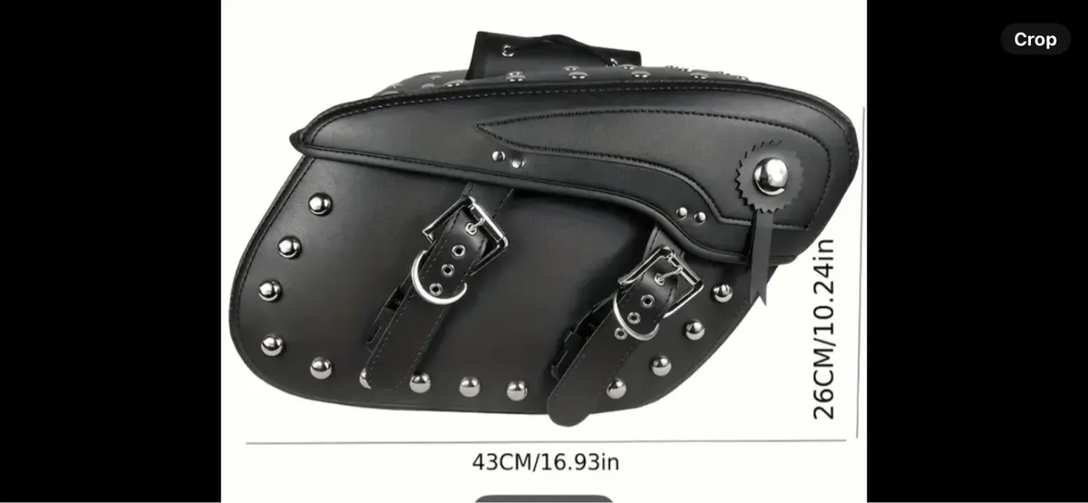Beautiful Motorcycle Saddle Bags - Image 4