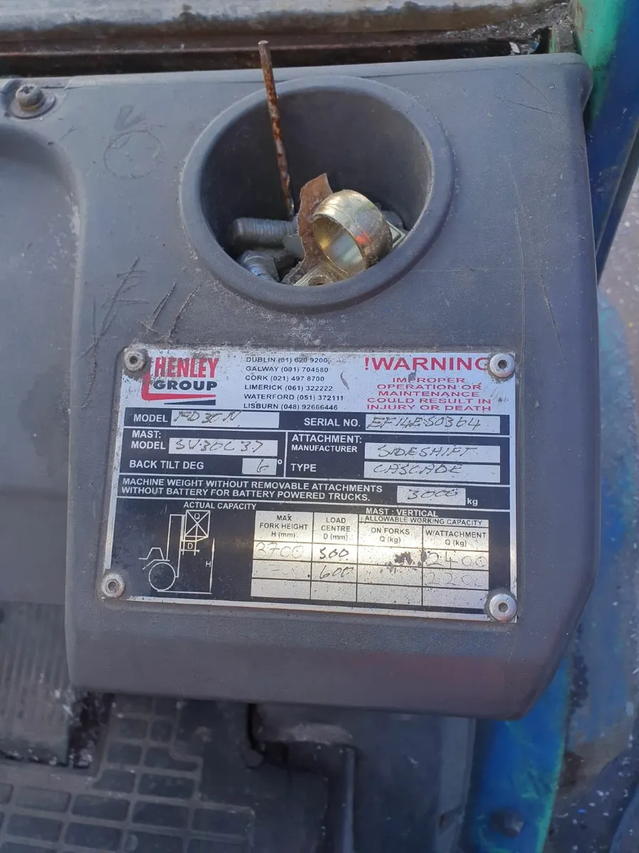 3t mitsubishi forklift - Image 4