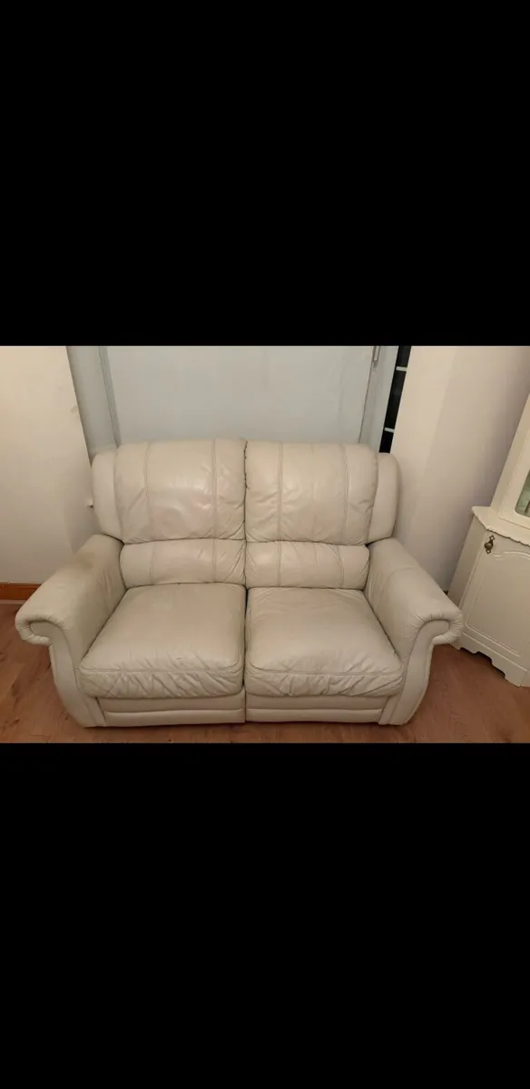 2 by 2 seater recliner sofas - Image 1