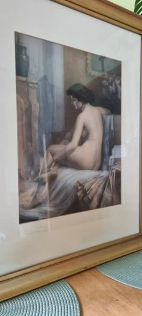 Vintage French Art Nude - Image 3