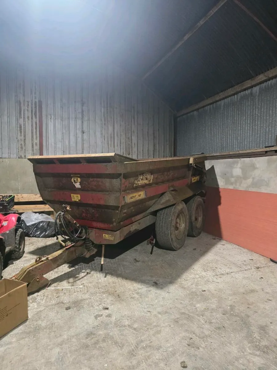 12ton herron dump trailer