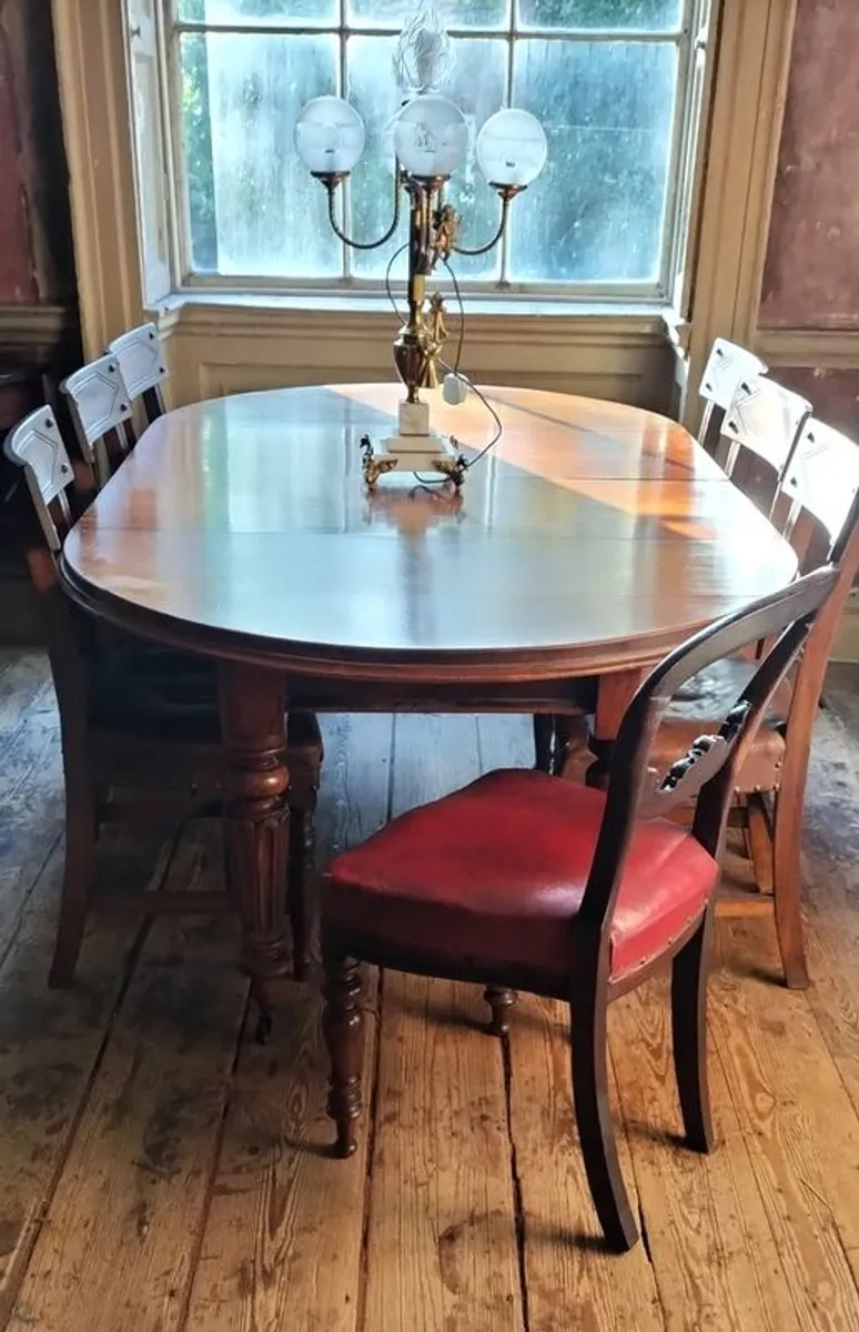 Victorian mahogany Dining Table - Image 1