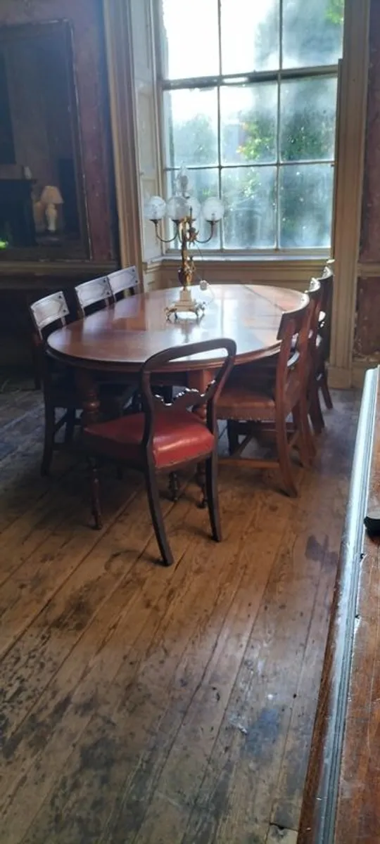 Victorian mahogany Dining Table - Image 3