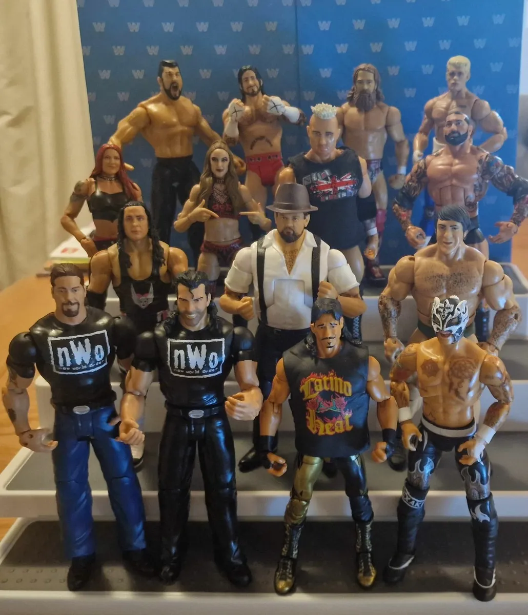 WWE Wrestling Mattel Figure Christmas Elite Bundle - Image 2