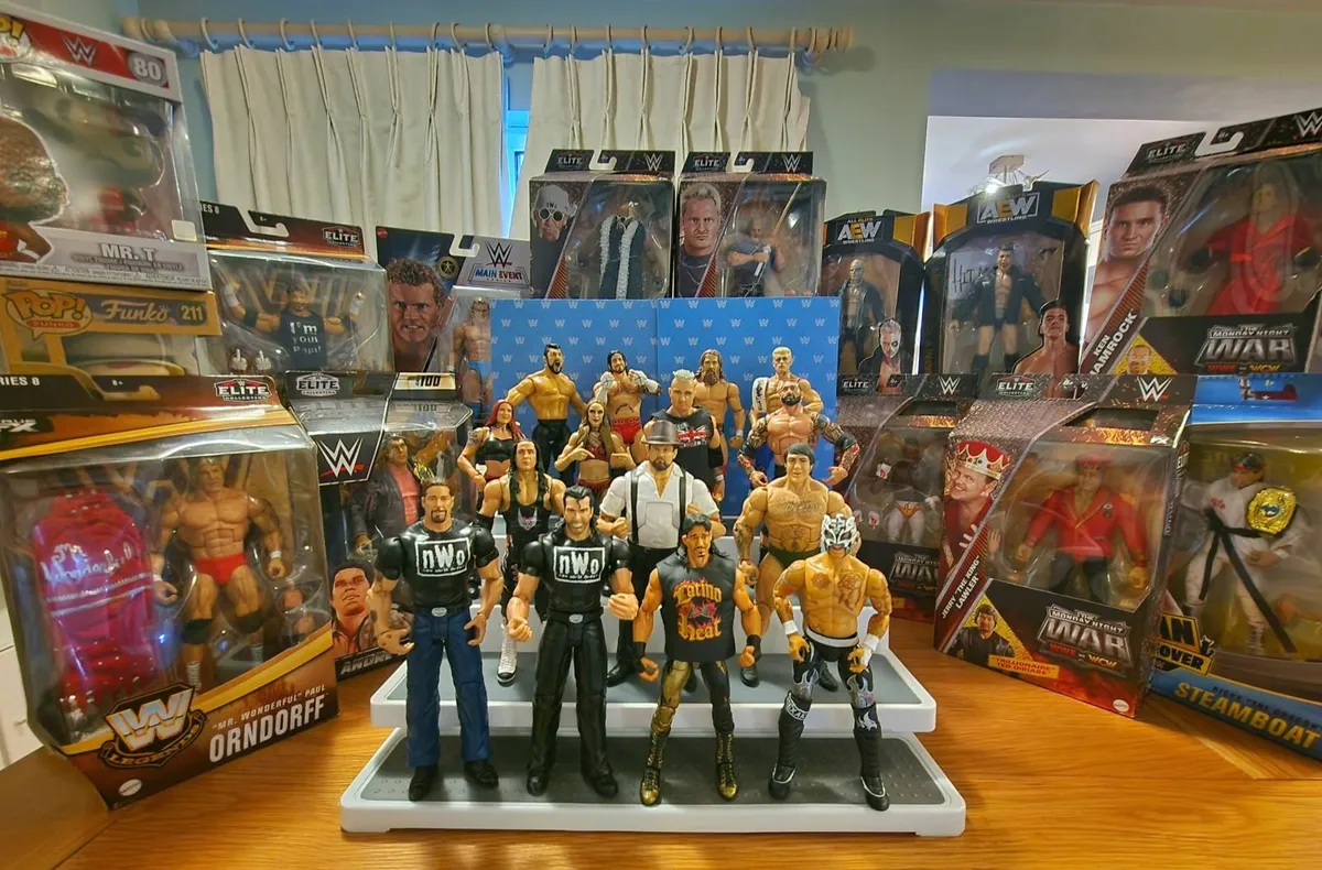 WWE Wrestling Mattel Figure Christmas Elite Bundle - Image 1