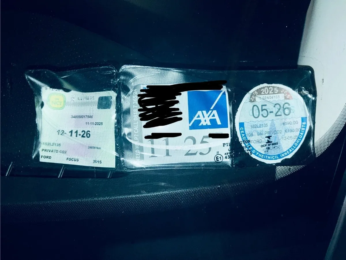 2015 Ford Focus Zetec 1.6 TDCi – New NCT - Image 3