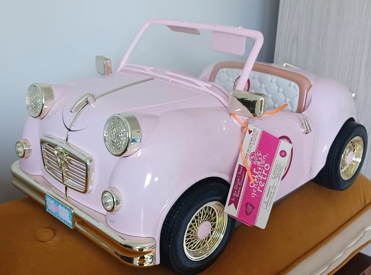 Our generation dolls retro car - Image 3