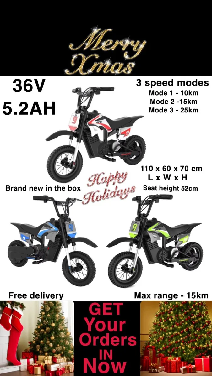 Kids electric dirt bike