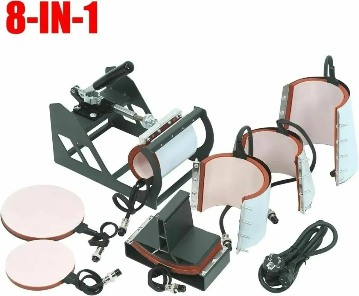 Heat Press Machine 8 in 1 Multifunction - Image 4
