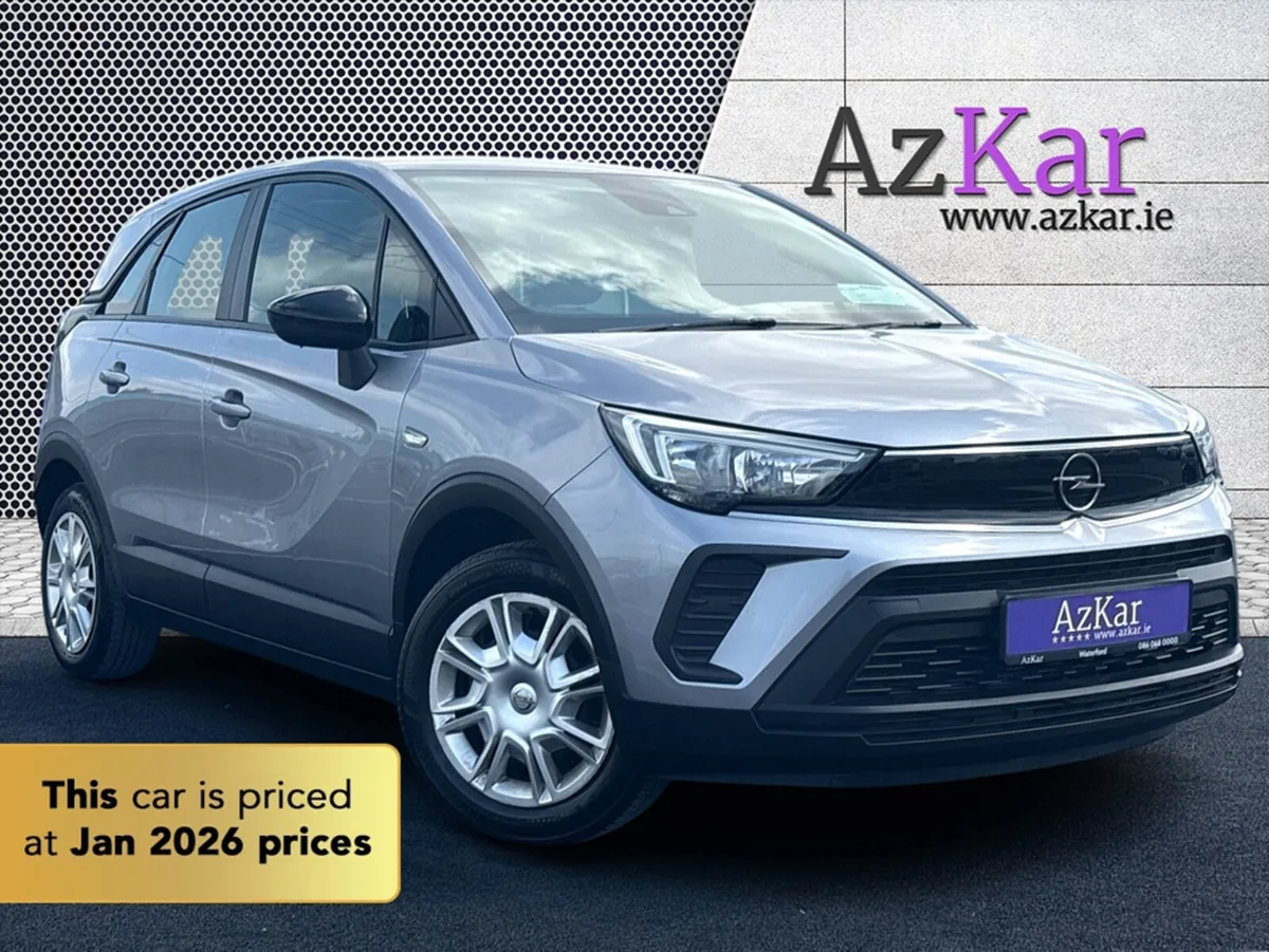 Opel Crossland X 2021 S 1.2 5DR €63 P/W WITH NO CA - Image 1
