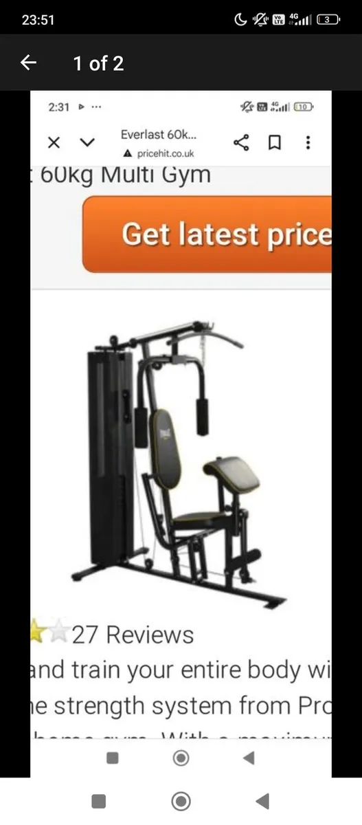 Everlast muti-gym - Image 2