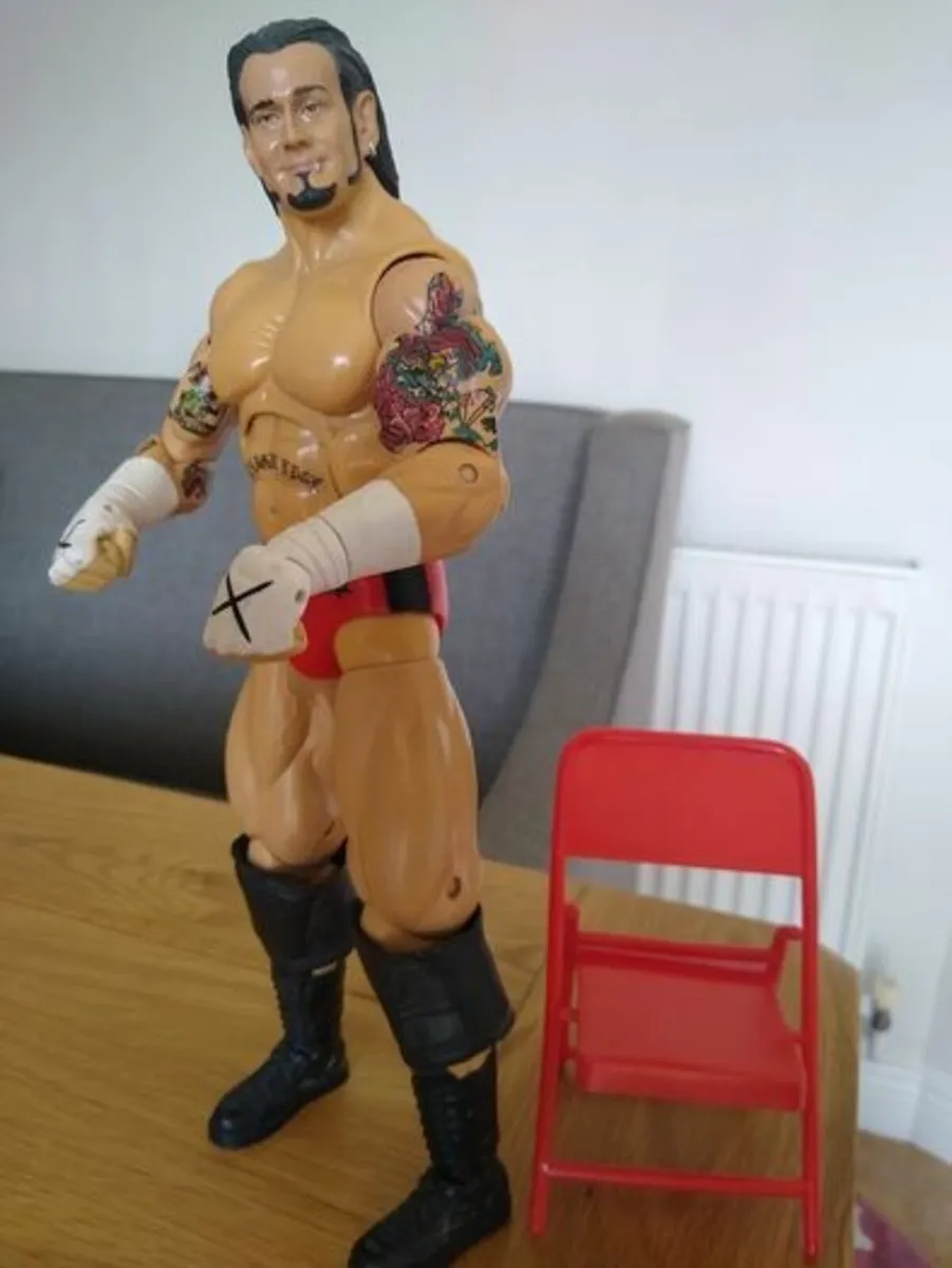 WWE Elite Super Large 12 Inch CM Punk Action Wrest