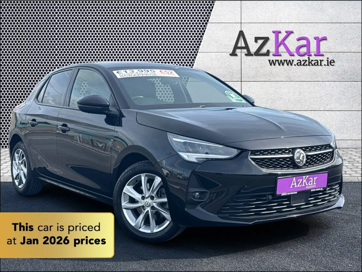 Vauxhall Corsa 2020 1.2 SRI BLACK PACK HATCHBACK € - Image 1