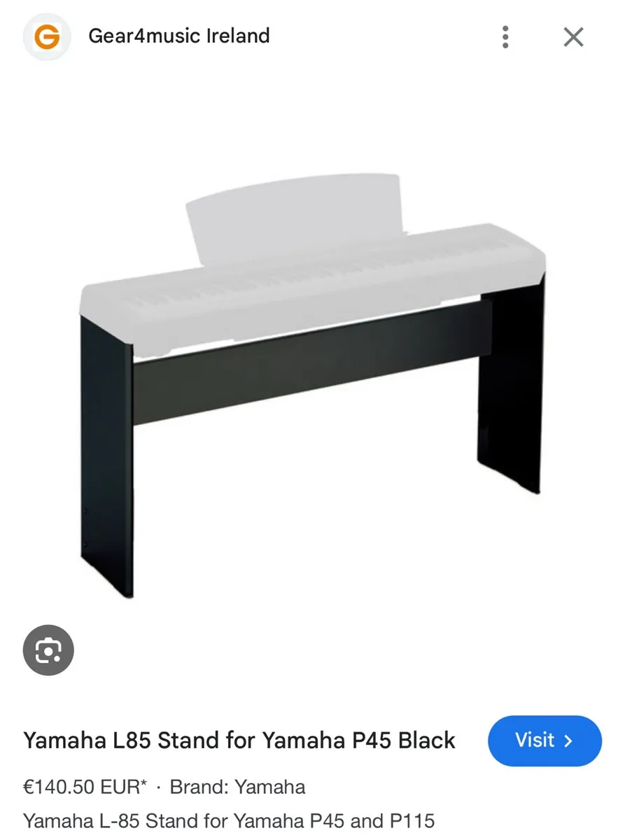 Yamaha L-85 Piano Stand - Image 3