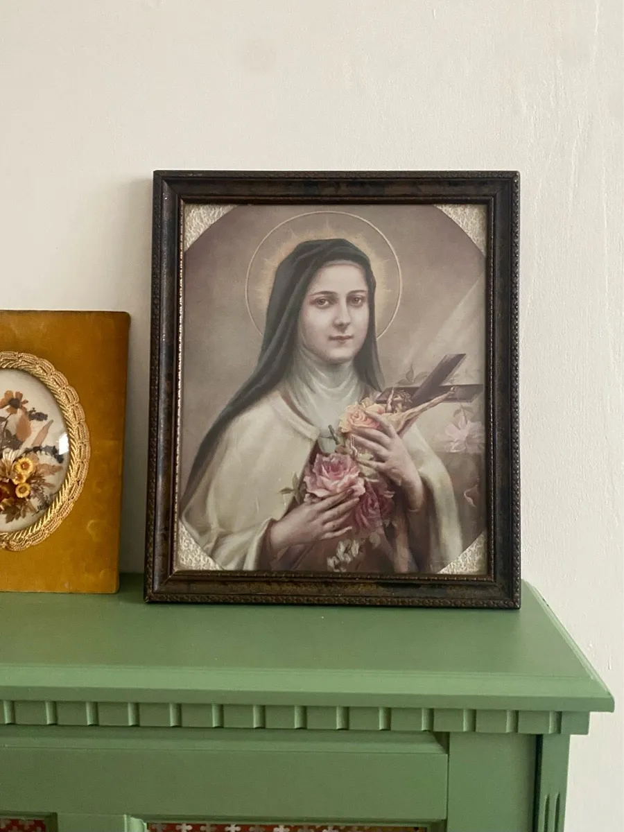 Vintage 1940s Saint Therese of Lisieux Print - Image 1