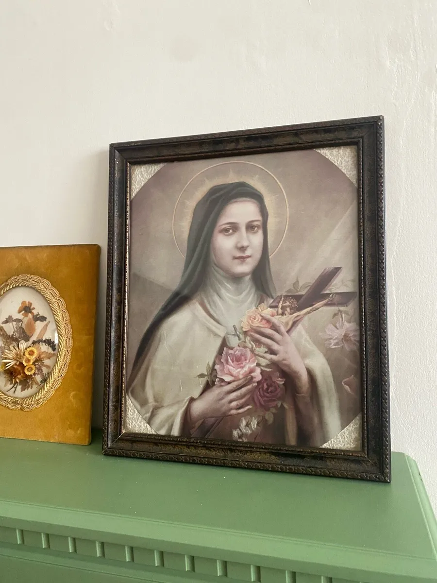 Vintage 1940s Saint Therese of Lisieux Print - Image 2