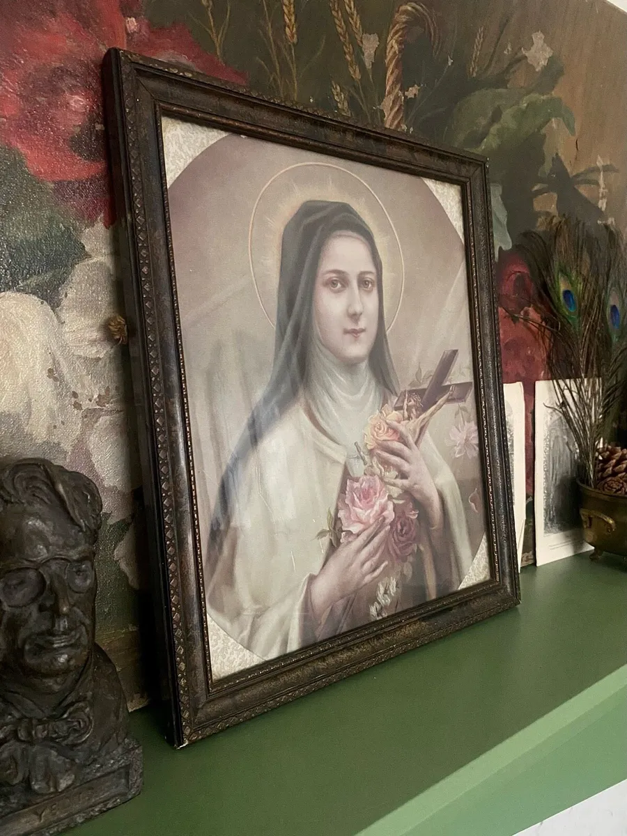 Vintage 1940s Saint Therese of Lisieux Print - Image 3
