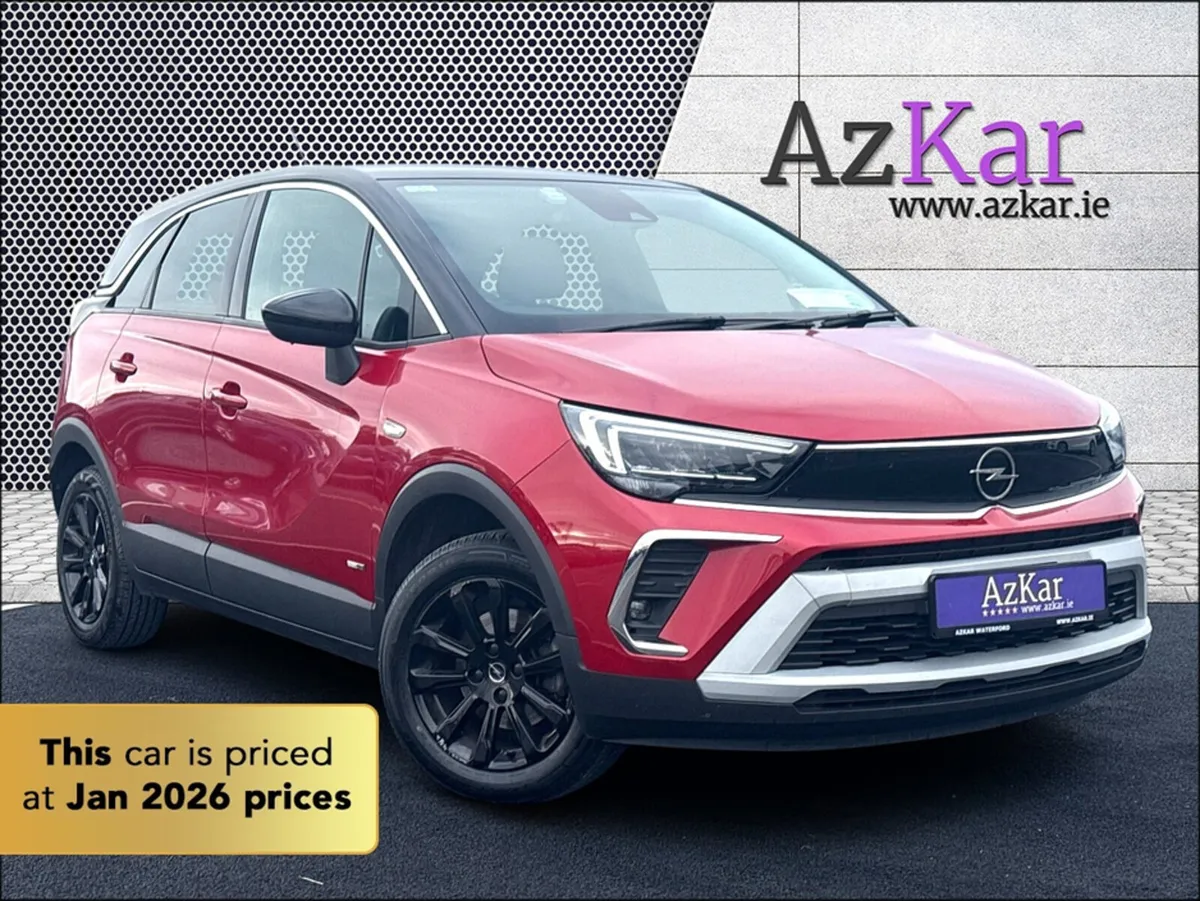 Opel Crossland X 2023 SPORT 1.2 PETROL €83 P/W WIT - Image 1