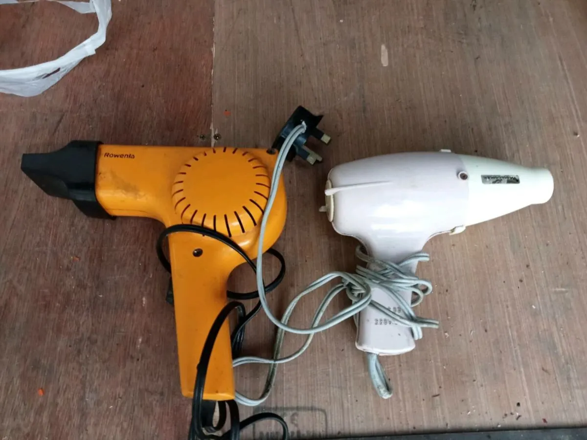 Two old bakelite hair dryers - Image 2