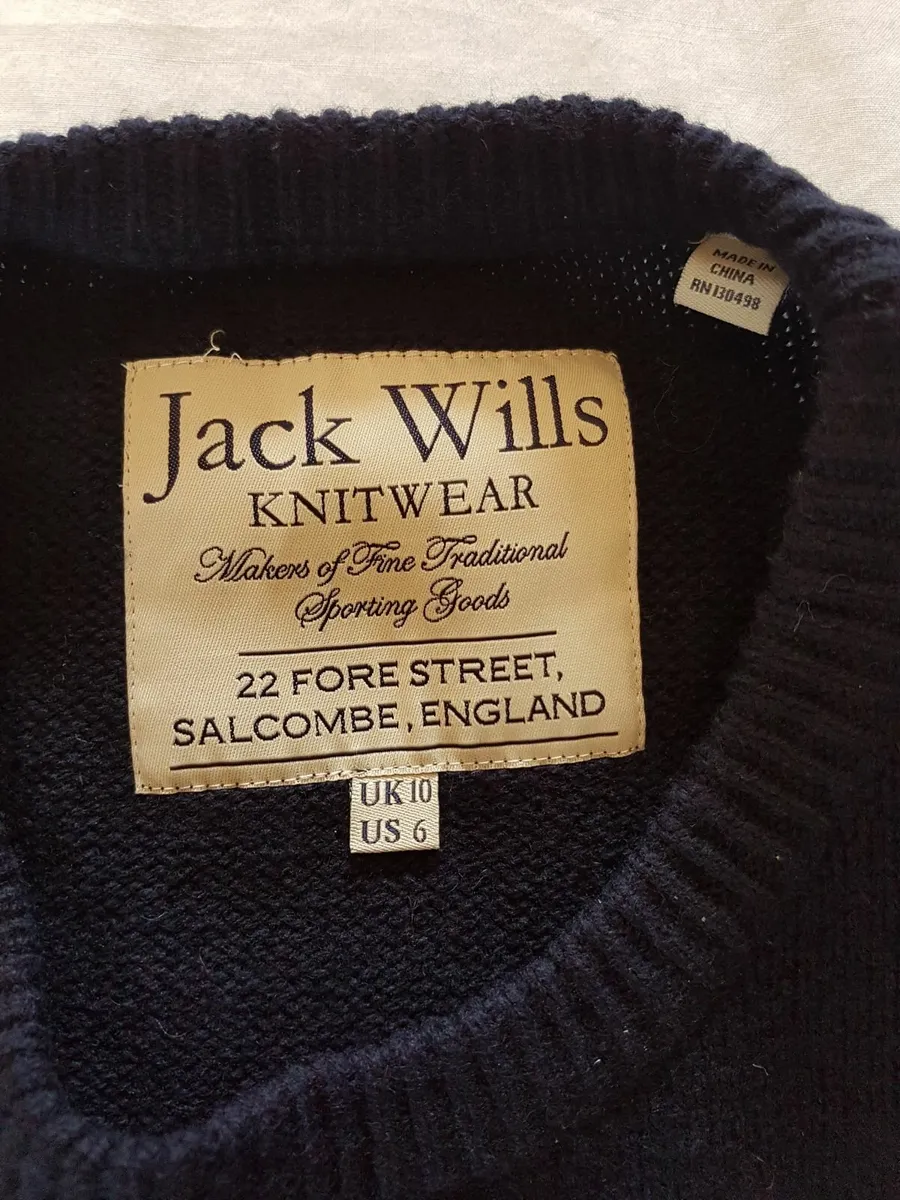 Jack Wills sweater sz10 - Image 4