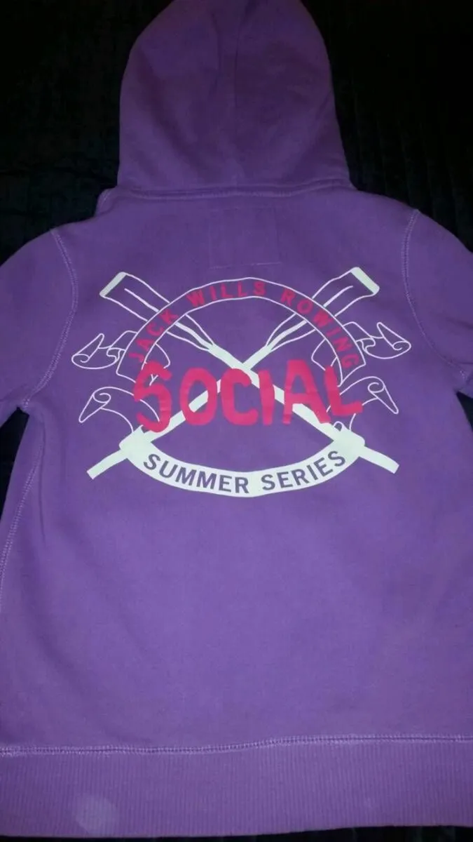 Jack Wills Rowing Social hoodie Sz 8 - Image 1