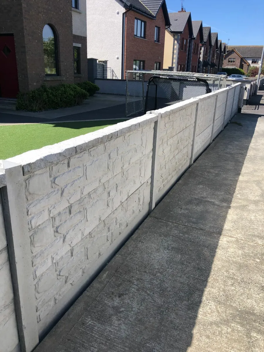 Concrete Fence walls, Low Maintenance - Image 3