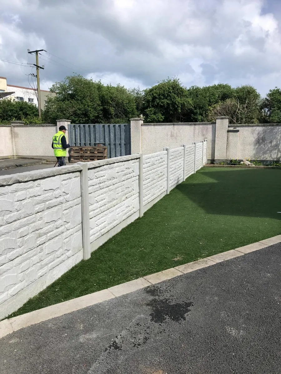 Concrete Fence walls, Low Maintenance - Image 4