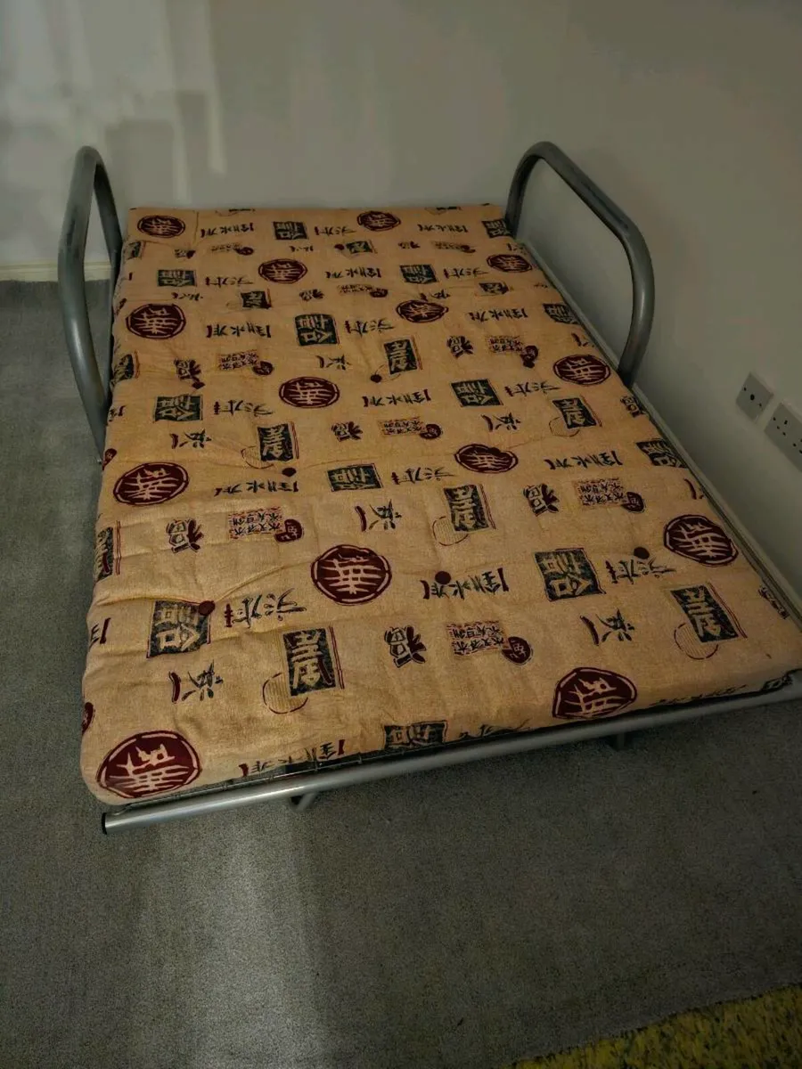2 Seater Folding Bed - Image 2