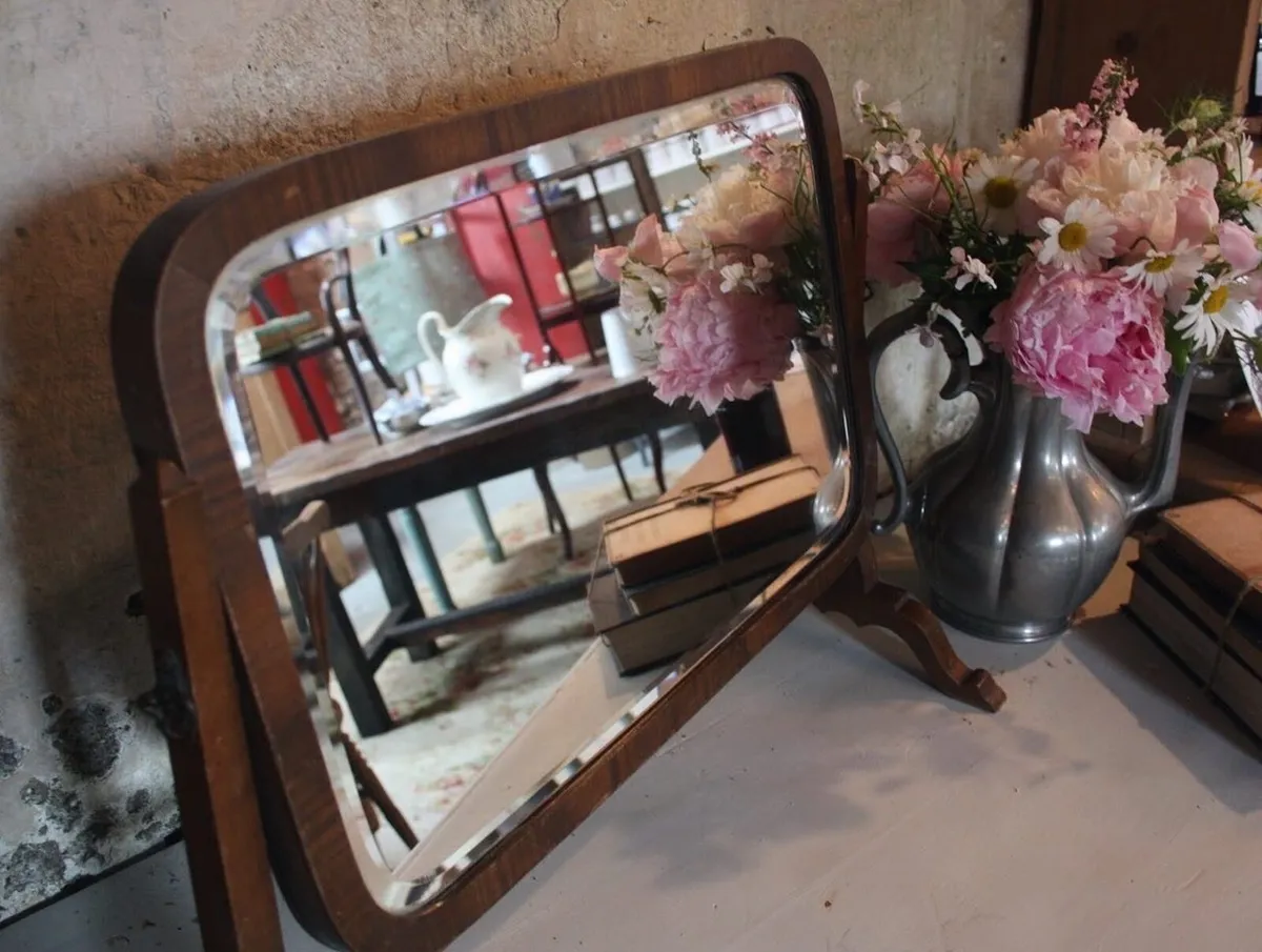 Antique Dressing Table Mirror - Image 3