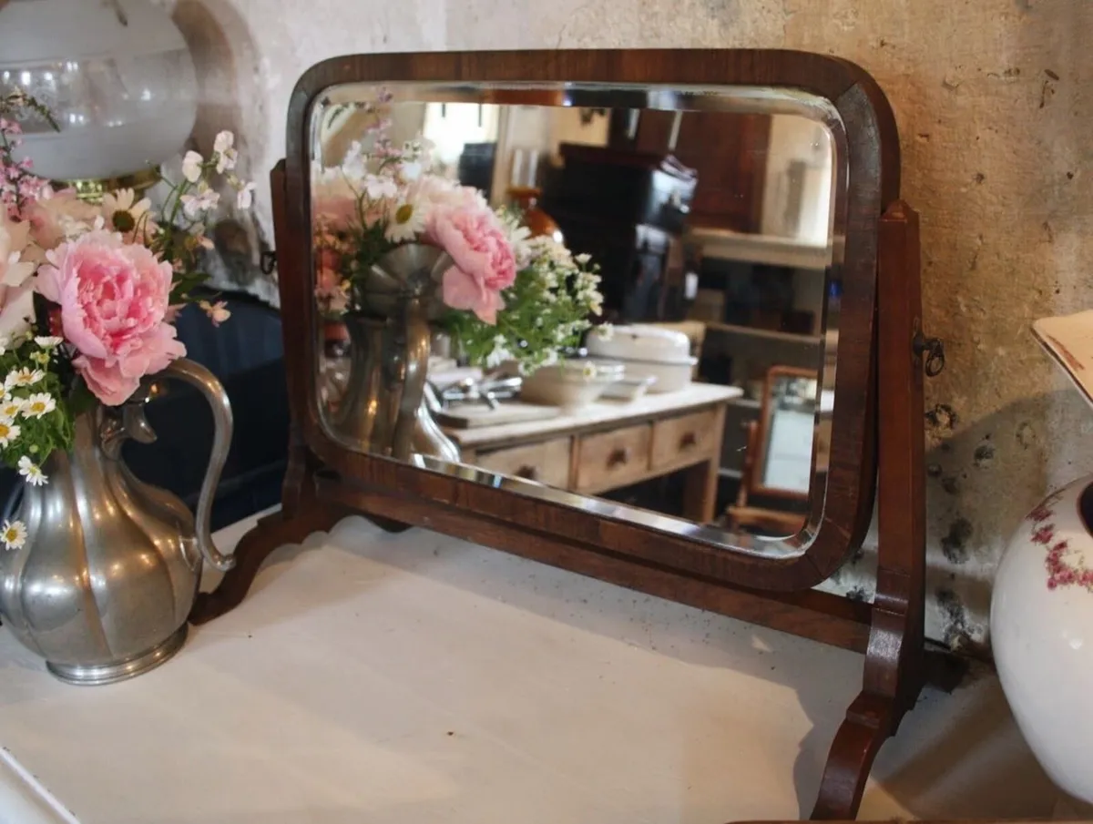 Antique Dressing Table Mirror - Image 4